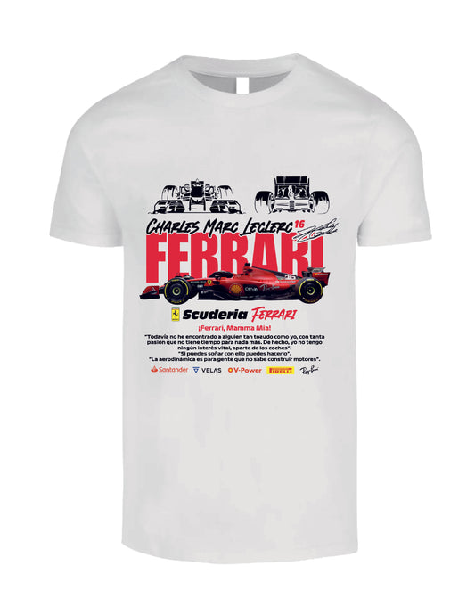 Playera Charles Leclerc