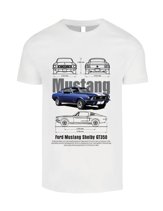 Playera Mustang Clásico